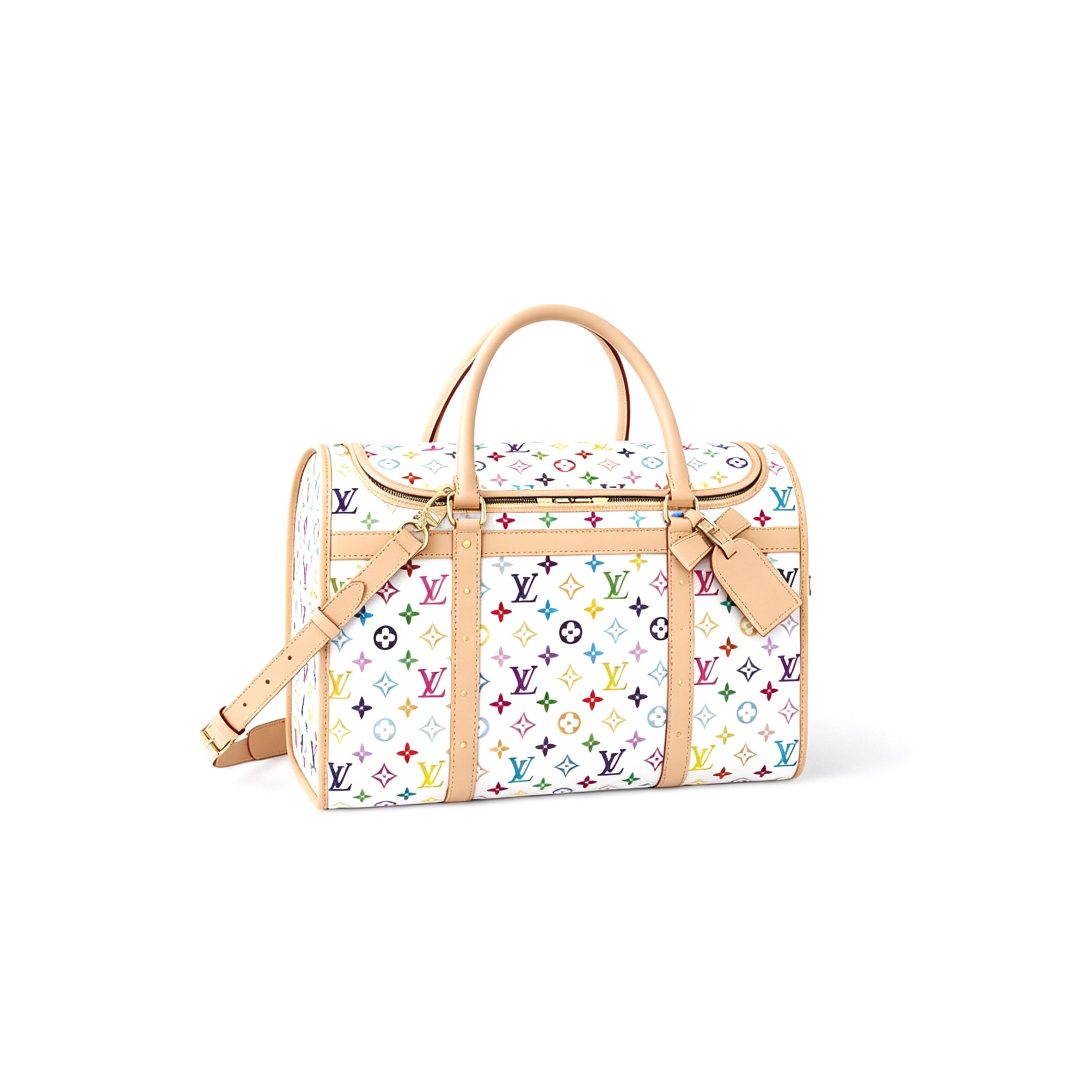 l0vis Vvtt0n master murakami lv x tm dog bag m13741 (44*32*23cm)